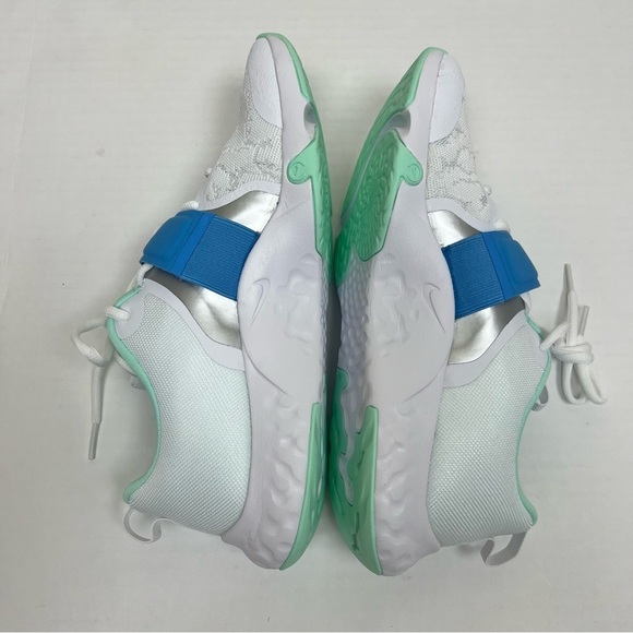 NIKE RENEW IN-SEASON TR 12 TRAINING SHOES 9 White/Mint Foam/University Blue - Picture 6 of 9